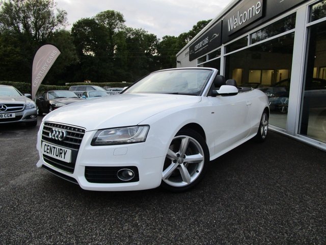 2011 61 Audi A5 Cabriolet 2.0 TDI S LINE 2d 168 BHP