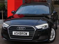 USED 2016 66 AUDI A3 SPORTBACK 2.0 TDI SE TECHNIK 5d 150 S/S &pound;20 ROAD TAX, 1 OWNER FROM NEW, FULL SERVICE HISTORY, UPGRADE HEATED FRONT SEATS, UPGRADE ELEC POWER FOLDING HEATED DOOR MIRRORS, SAT NAV, AUDI SMART PHONE FOR APPLE CAR PLAY / ANDROID AUTO / MIRROR LINK, CRUISE CONTROL, REAR PARKING SENSORS, DAB, BLUETOOTH PHONE & MUSIC STREAMING,  BI XENON HEADLIGHTS W/ LED DRLS, AUTO LIGHTS + WIPERS, AUDI CONNECT, WIFI, HEADLAMP WASHERS, 16 INCH MULTI SPOKE ALLOYS,GREY CLOTH INTERIOR,LEATHER MULTIFUNCTION STEERING WHEEL,A/C,CD+ 2x SD READERS & SIM SLOT,VAT Q.
