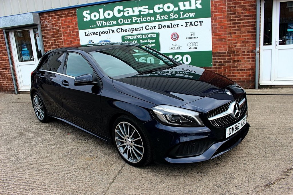 2016 66 MERCEDES-BENZ A-CLASS 2.1 A 200 D AMG LINE PREMIUM 5d 134 BHP