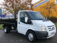 USED 2014 14 FORD TRANSIT 350m TDCi 100 TIPPER STEEL BODY DRW  