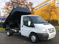 USED 2014 14 FORD TRANSIT 350m TDCi 100 TIPPER STEEL BODY DRW  