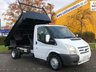 USED 2014 14 FORD TRANSIT 350m TDCi 100 TIPPER STEEL BODY DRW  