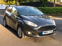 USED 2016 16 FORD FIESTA 1.5 ZETEC ECONETIC TDCI 5d 94 BHP 