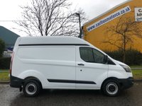 USED 2014 14 FORD TRANSIT CUSTOM 270 TDCi 100 L1 H2 HIGH ROOF [ LOW MILEAGE ] PANEL VAN FWD 