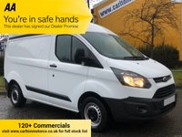USED 2014 14 FORD TRANSIT CUSTOM 270 TDCi 100 L1 H2 HIGH ROOF [ LOW MILEAGE ] PANEL VAN FWD 