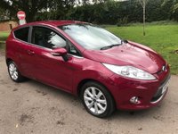USED 2010 60 FORD FIESTA 1.4 ZETEC 16V 3d 96 BHP Ideal 1st Car With Low Insurance Group.