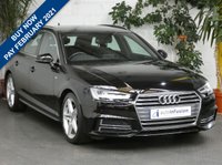 USED 2017 17 AUDI A4 2.0 AVANT TDI ULTRA S LINE 5d 188 BHP SAT NAV PART LEATHER INTERIOR