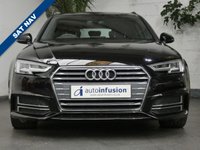 USED 2017 17 AUDI A4 2.0 AVANT TDI ULTRA S LINE 5d 188 BHP SAT NAV PART LEATHER INTERIOR