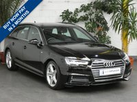 USED 2017 17 AUDI A4 2.0 AVANT TDI ULTRA S LINE 5d 188 BHP SAT NAV PART LEATHER INTERIOR