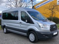 USED 2014 64 FORD TRANSIT 410 TDCi 125 L3 H2 TREND 15 STR MINIBUS [ LOW MILES ONLY 5k ]  A/CON 