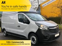 USED 2016 16 VAUXHALL VIVARO 2900 L2 H2 CDTI 120 ECOFLEX *A/C* LWB H/ROOF P/V S/S  