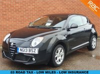 USED 2013 13 ALFA ROMEO MITO 0.9 TWINAIR SPRINT 3d 85 BHP ONLY 1 LADY OWNER PLUS ALFA DEALER