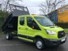 USED 2015 15 FORD TRANSIT 350 TDCi 125 L3 D/CAB TIPPER 6 SEAT DRW  