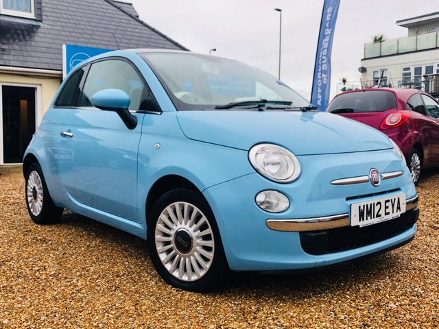 2012 12 Fiat 500 1.2 LOUNGE 3d 69 BHP