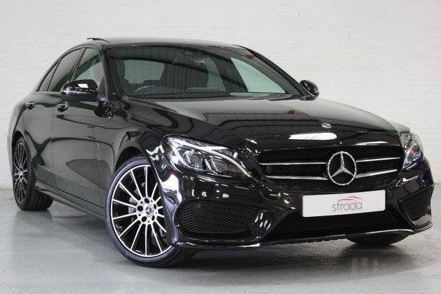 2017 67 Mercedes-Benz C Class 2.0 C 200 AMG LINE PREMIUM PLUS 4d 184 BHP