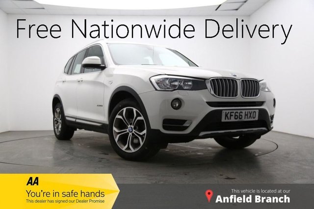 2016 66 BMW X3 2.0 XDRIVE20D XLINE 5d AUTO 188 BHP