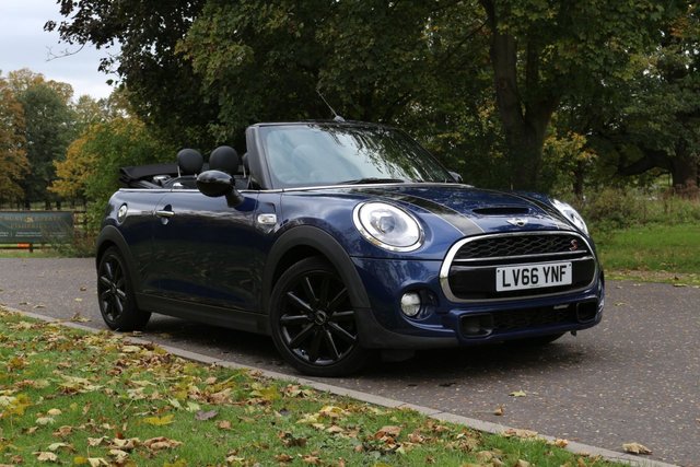 2016 66 MINI Convertible 2.0 COOPER S 2d 189 BHP
