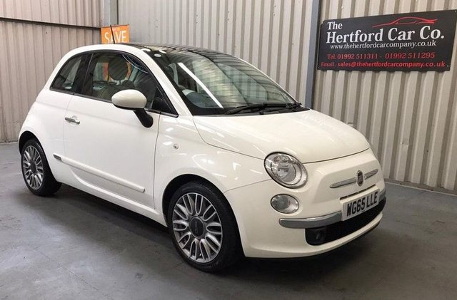 2015 65 Fiat 500 0.9 TWINAIR LOUNGE 3d 85 BHP