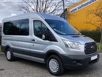 USED 2016 16 FORD TRANSIT 350 TDCi 125 L2 H2 TREND MINIBUS  [ LOW MILEAGE 29k ] 12 SEATER  Air Con & Cruise