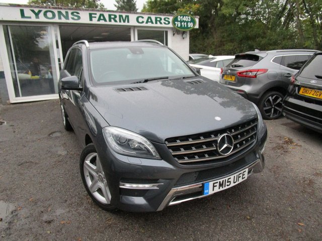 2015 15 Mercedes-Benz M-Class 2.1 ML250 BLUETEC AMG LINE 4x4 5d 201 BHP FOUR WHEEL DRIVE