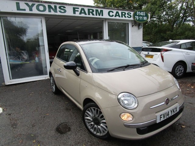 2014 14 Fiat 500 1.2 MULTIJET CULT 3d 95 BHP *RARE SPECIAL EDITION*