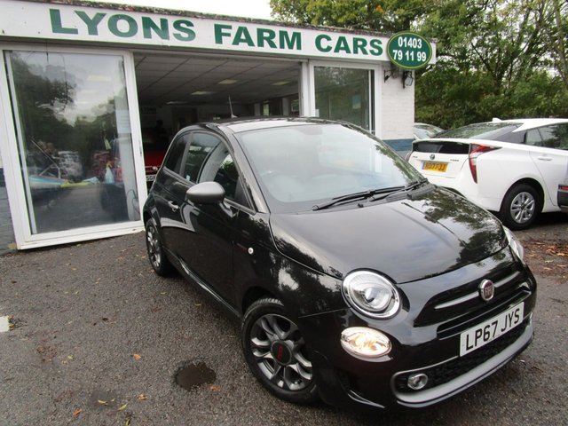2018 67 Fiat 500 0.9 TWINAIR S (SPORT) 3d 85 BHP NEW SHAPE *7