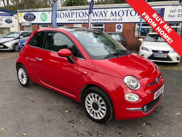 2016 65 FIAT 500 1.2 LOUNGE 3d 69 BHP