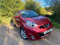 USED 2015 15 NISSAN MICRA 1.2 ACENTA 5d 79 BHP AUTOMATIC lovely example AUTOMATIC with FSH, sat nav, aircon