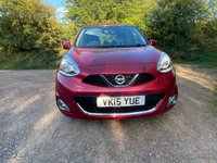 USED 2015 15 NISSAN MICRA 1.2 ACENTA 5d 79 BHP AUTOMATIC lovely example AUTOMATIC with FSH, sat nav, aircon