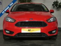 USED 2015 65 FORD FOCUS 1.5 ZETEC TDCI 5d 118 BHP &pound;0 ROAD TAX EXCELLENT EXAMPLE 1 OWNER PARKING SENSORS