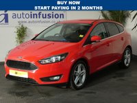 USED 2015 65 FORD FOCUS 1.5 ZETEC TDCI 5d 118 BHP &pound;0 ROAD TAX EXCELLENT EXAMPLE 1 OWNER PARKING SENSORS