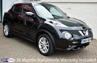 USED 2014 64 NISSAN JUKE 1.5dCi ACENTA PREMIUM 5 DOOR 6-SPEED 110 BHP 36 Months Nationwide Warranty