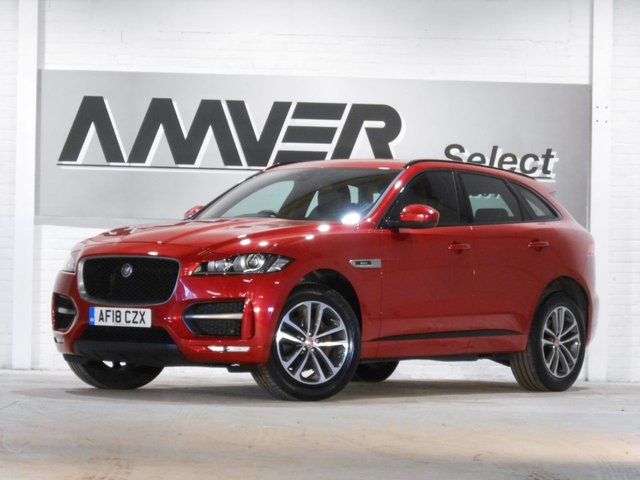 2018 18 Jaguar F-Pace 2.0 R-SPORT 5d 161 BHP