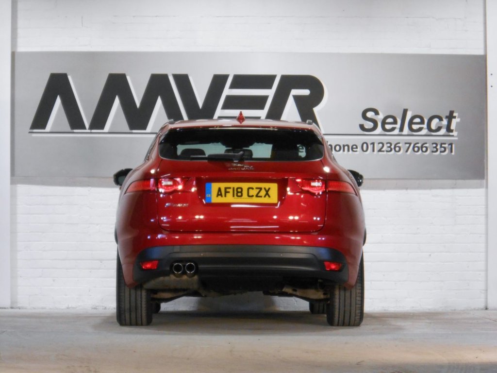 USED 2018 18 JAGUAR F-PACE 2.0 R-SPORT 5d 161 BHP &pound;150 ANNUAL ROAD TAX