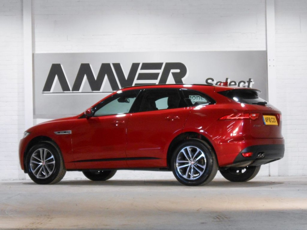 USED 2018 18 JAGUAR F-PACE 2.0 R-SPORT 5d 161 BHP &pound;150 ANNUAL ROAD TAX