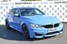 USED 2015 15 BMW M3 3.0 M3 4d 426 BHP YAS MARINA BLUE HARMAN/KARDON/LOW MILEAGE EXAMPLE