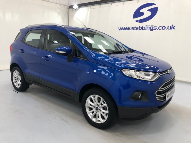 2016 16 FORD ECOSPORT 1.0 ZETEC 5d 124 BHP