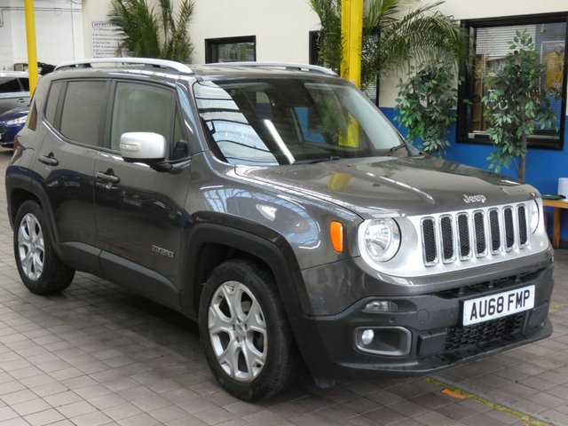 2018 68 Jeep Renegade 1.6 M-JET LIMITED 5d 118 BHP