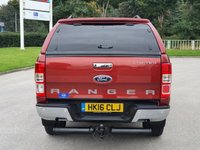 USED 2016 16 FORD RANGER 2.2 LIMITED 4X4 DCB TDCI 4d 158 BHP GENUINE LOW MILES ** NO VAT **