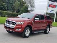 USED 2016 16 FORD RANGER 2.2 LIMITED 4X4 DCB TDCI 4d 158 BHP GENUINE LOW MILES ** NO VAT **