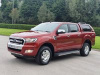 USED 2016 16 FORD RANGER 2.2 LIMITED 4X4 DCB TDCI 4d 158 BHP GENUINE LOW MILES ** NO VAT **