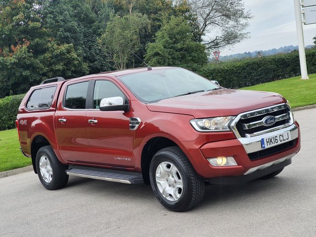 2016 16 Ford Ranger 2.2 LIMITED 4X4 DCB TDCI 4d 158 BHP