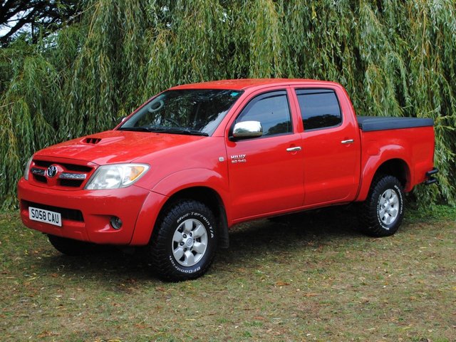 2008 58 Toyota HI-Lux 3.0 4X4 D-4D D/C 169 BHP