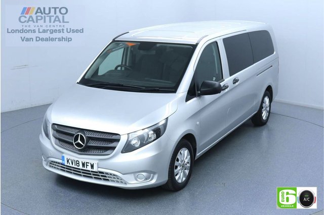 2018 18 MERCEDES-BENZ VITO 2.1 114 Bluetec Tourer Select 136 BHP X-LWB Auto Minibus