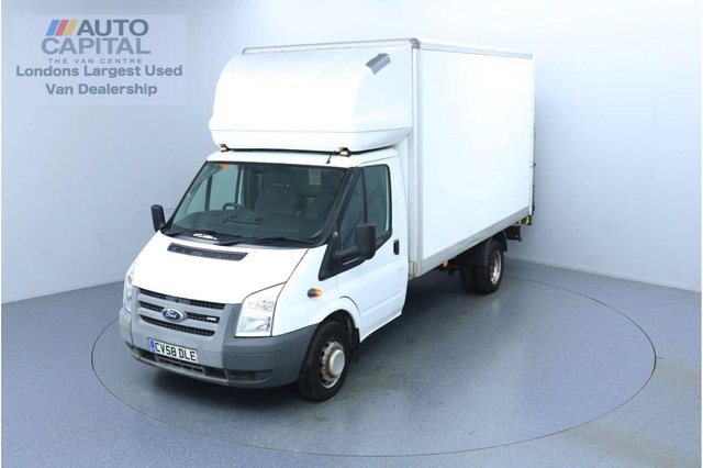 2008 FORD TRANSIT 2400 350 RWD Twin Wheels L4 X-LWB 115 BHP Luton Van