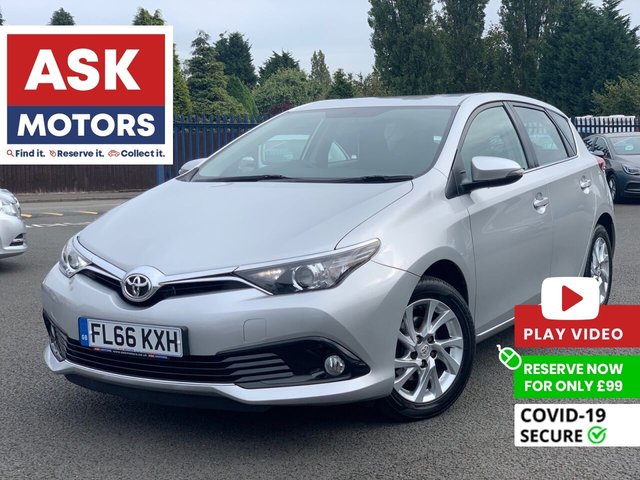 View our TOYOTA AURIS