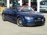 USED 2014 14 AUDI TT 2.0 TFSI BLACK EDITION 2d 208 BHP Finished in SCUBA BLUE with Contrasting EBONY LEATHER / ALCANTARA trim. This AUDI TT is a style icon that stands out in the crowd. The SCUBA BLUE makes it look a lot sportier that the greys, silvers and black TT's around. Features include, 19" Alloys, BOSE Speakers, Leather/alcantara, Rear Park Sensors, Flat Bottom Steering Wheel and much more. Dealer serviced at 7466 miles, 15717 miles and at 27984 miles