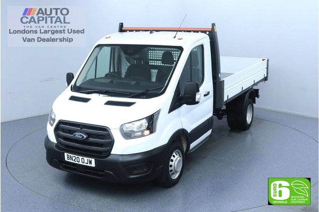 2020 20 FORD TRANSIT 2.0 350 RWD EcoBlue L2 MWB 130 BHP Low Emission Leader Tipper
