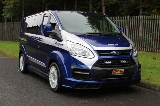 2017 67 FORD TRANSIT CUSTOM 2.0 310 MS-RT M SPORT LR DCB 168 BHP
