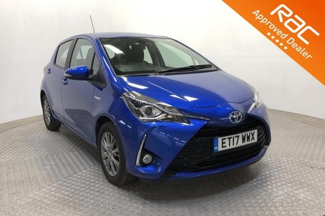 2017 17 Toyota Yaris 1.5 VVT-I ICON 5d 73 BHP